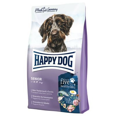 happy dog croquettes pour braque de weimar senior