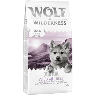 sac de croquettes wolf of wilderness pour chiot
