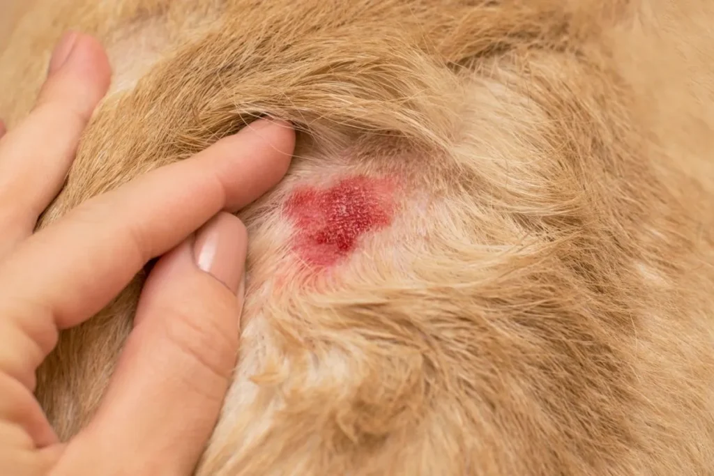 granulome de léchage chien
